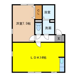 リヴェール岐南の物件間取画像